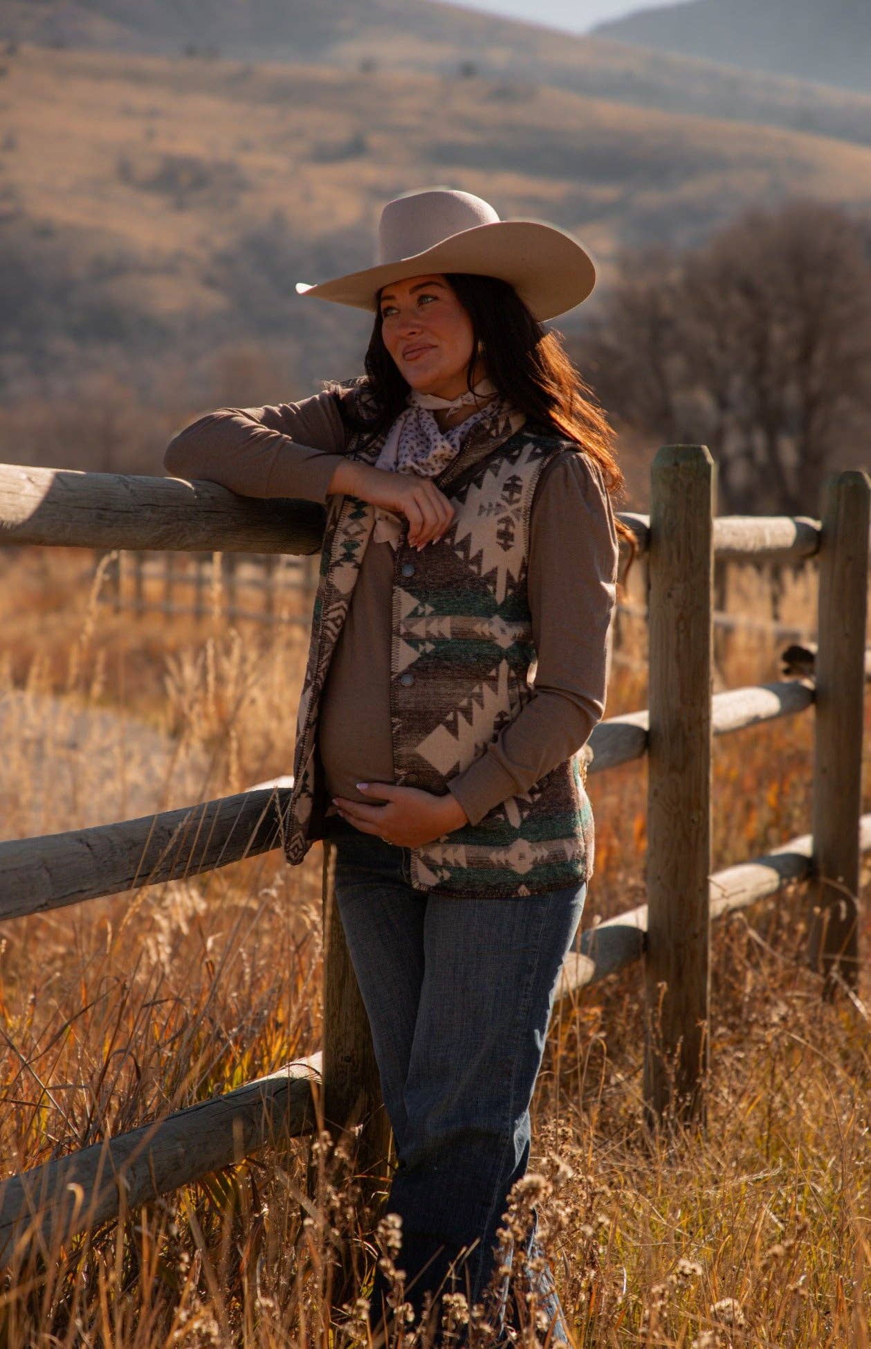 Image of Women’s Southwestern Quilted Vest