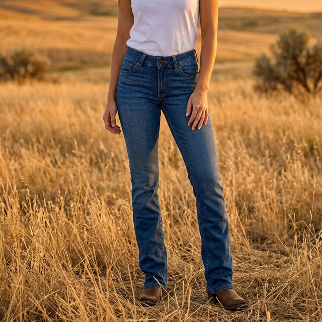 Image of Wrangler® Retro® Mae Bootcut Jean - Mid Rise
