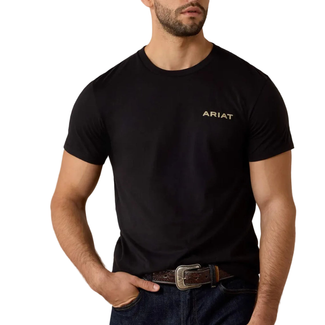 Image of Cojiba Serape T-Shirt – Black – Back view