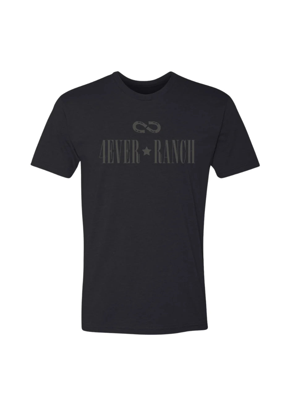 Image of 4EVER RANCH Premium Graphic T-Shirt – Black
