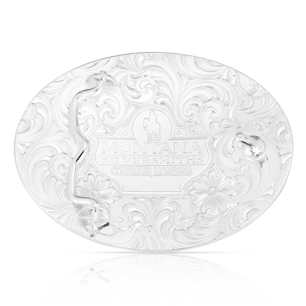 Image of Montana Silversmiths Pushing Up Daisies Belt Buckle - 59010, alternate view