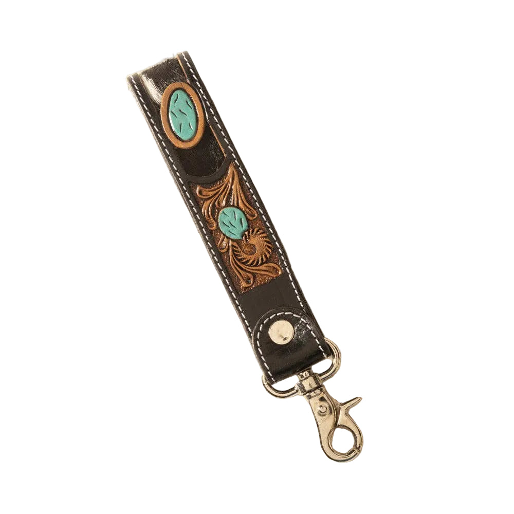 Image of Collection de porte-clés western en cuir