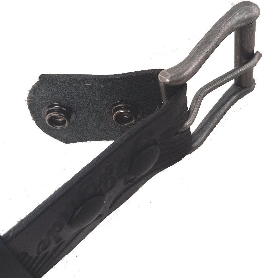 Image of Born To Ride Vintage Genuine Leather Eagle Belt