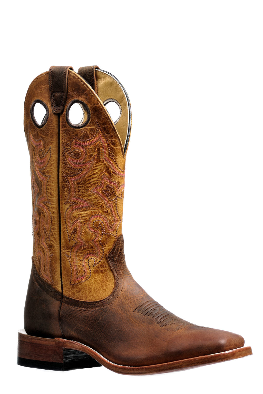 Image of Brown boot on a white background