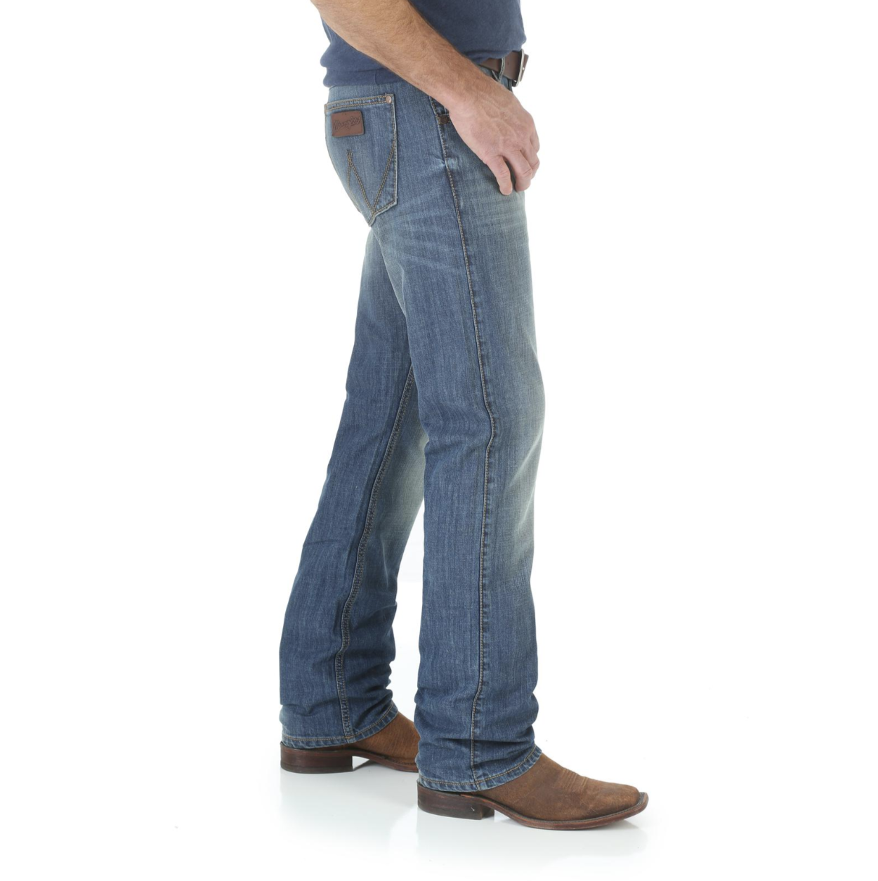 Image of Wrangler Retro® Limited Edition Slim Straight Jean – Cottonwood Men’s | WLT88BZ