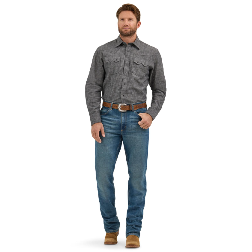 Image of X Cody Johnson coupe relaxed Blue Stone Hommes