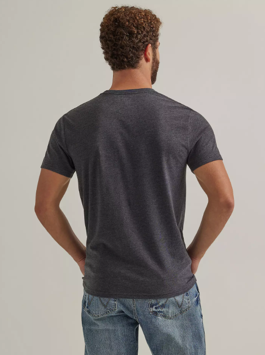 Image of Year-Round Short Sleeve T-Shirt - Regular Fit - Caviar heather