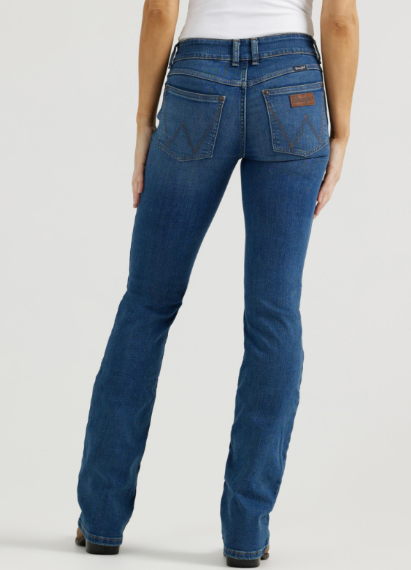 Image of Wrangler® Retro® Mae Bootcut Jean - Mid Rise