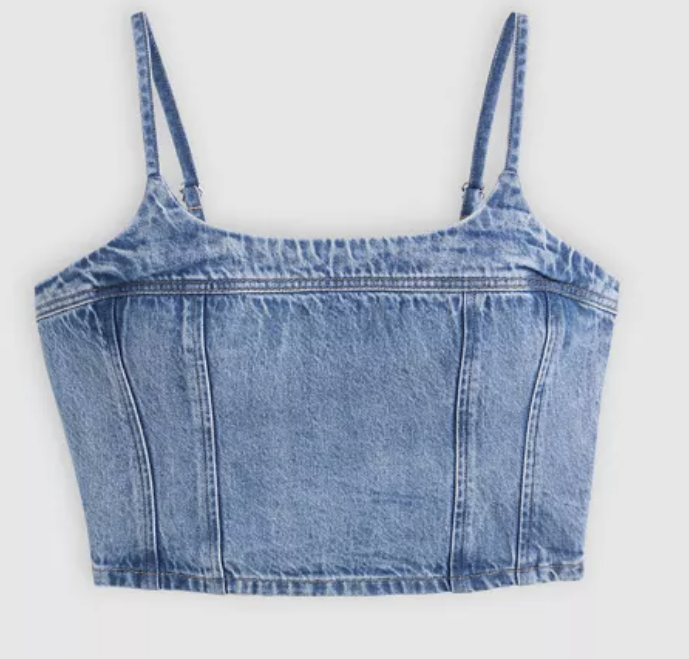 Image of Jadine Denim Cami Tank Top