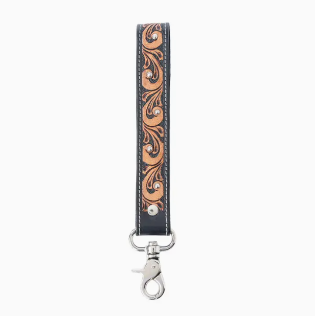 Image of Collection de porte-clés western en cuir
