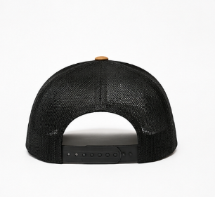 Image of Original Cognac Black Rodeo Biker Cap