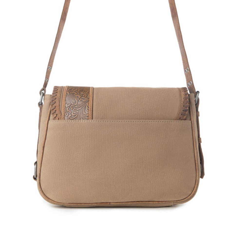 Image of Myra Western Leather Crossbody Bag