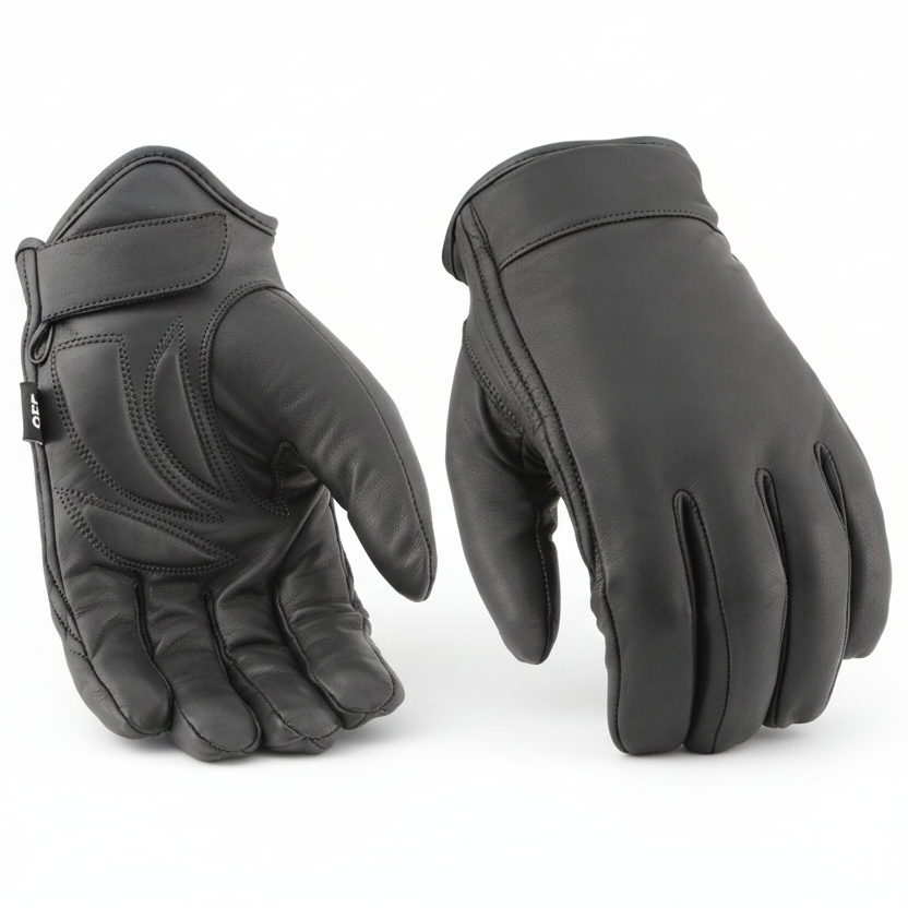 Image of Leather Gloves Cowhide Men