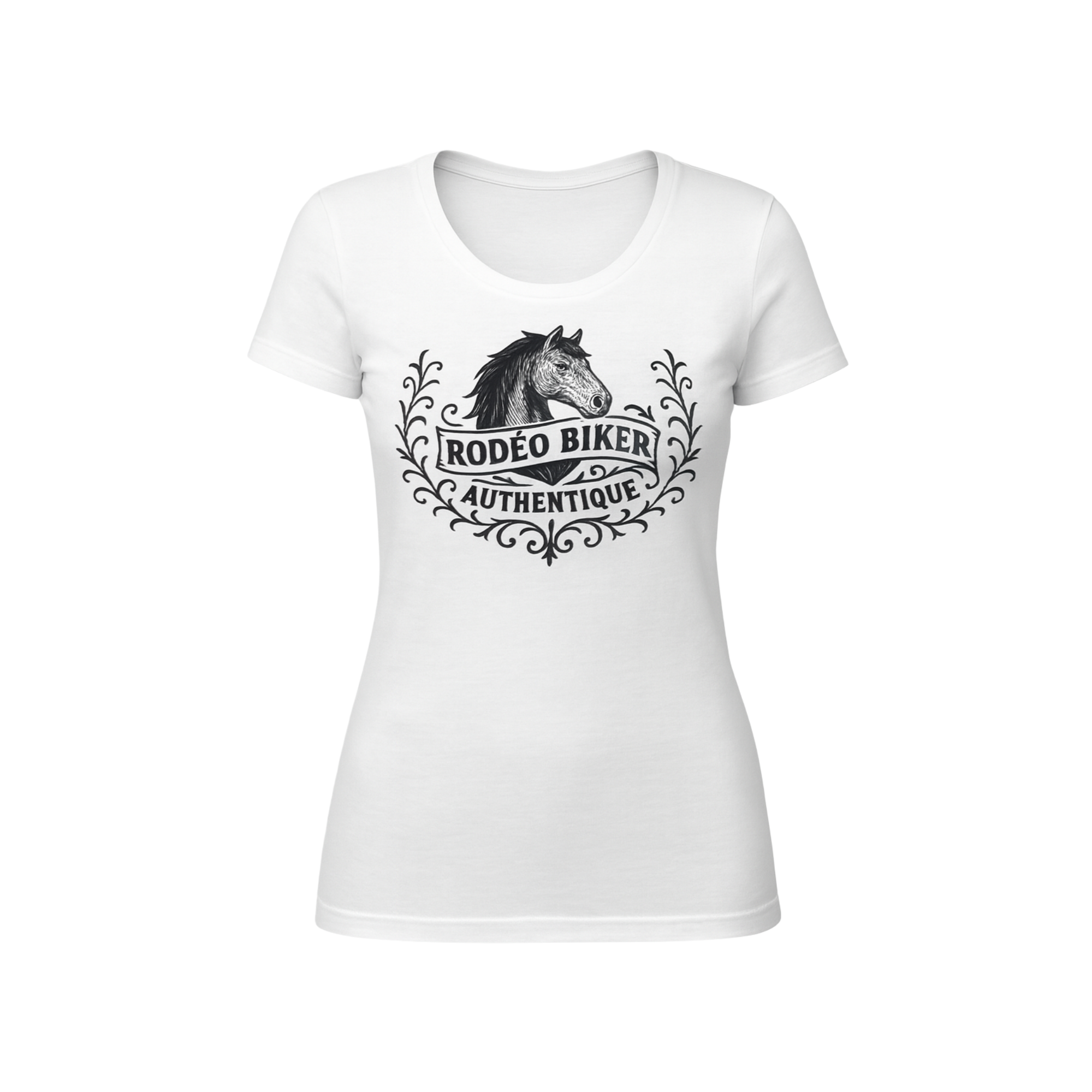 Image of Crewneck T-Shirt – Women - White