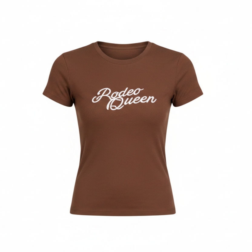 Image of T-shirt rétro à coupe ajustée Shrunken Band pour femme