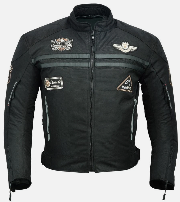 Image of Route 66 Mesh Motorcycle Jacket – Men