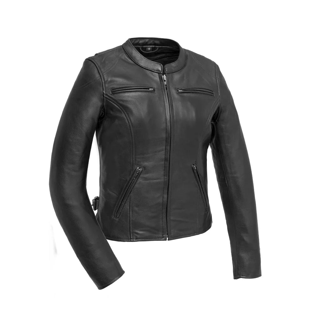 Image of Competition Leather Motorcycle Jacket – Women