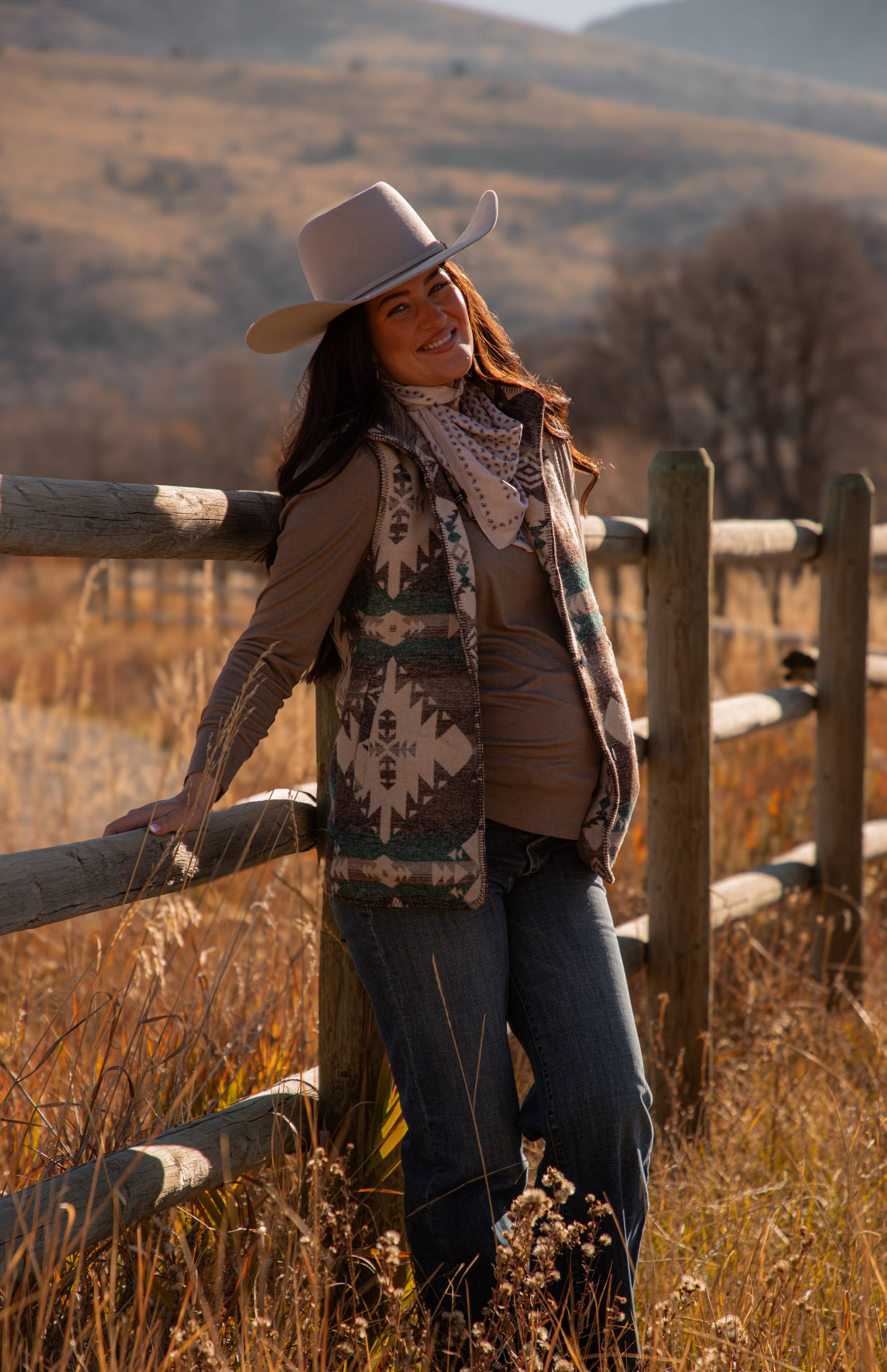Image of Women’s Southwestern Quilted Vest