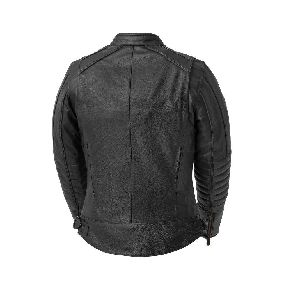Image of Jada Leather Motorcycle Vest – Women