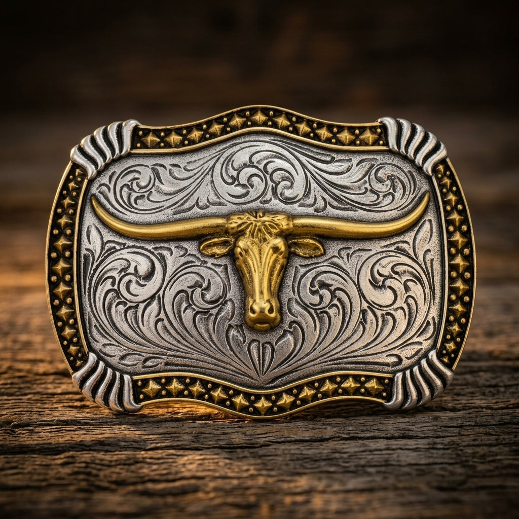 Image of Longhorn Legacy Belt Buckle