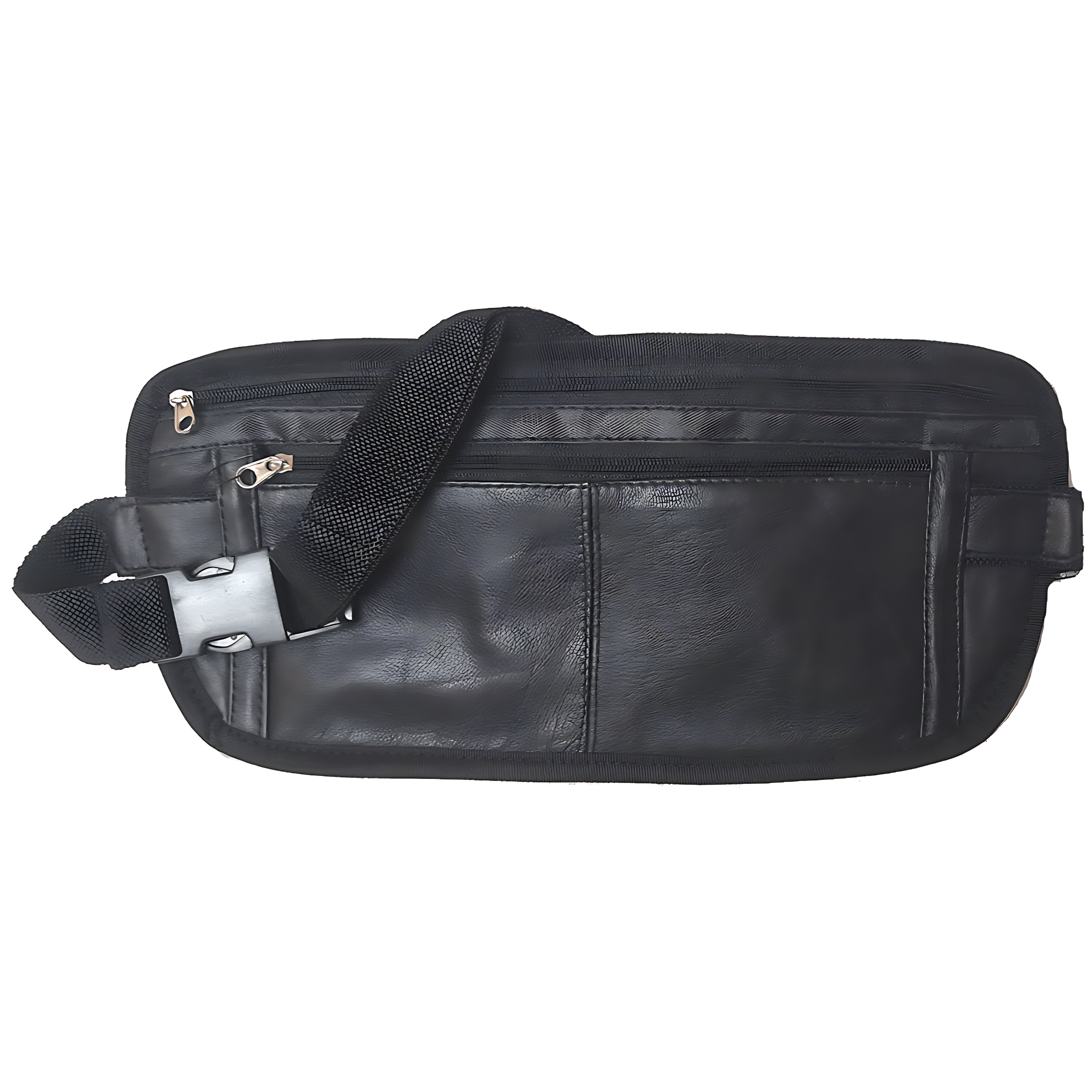 Image of Genuine Leather Lambskin Flat Bag / Belt Pouch