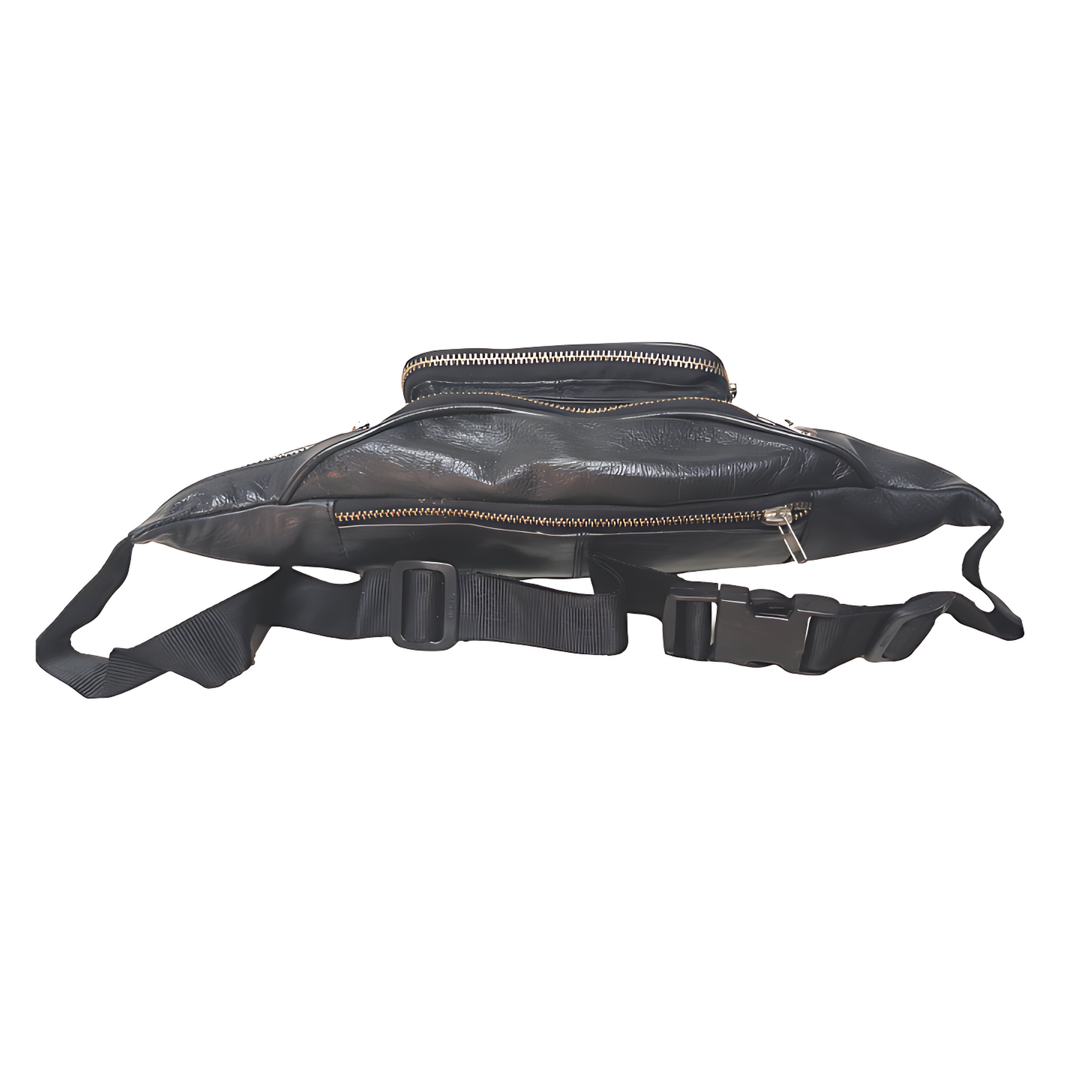 Image of Genuine Cowhide Leather Rider Waist Pack