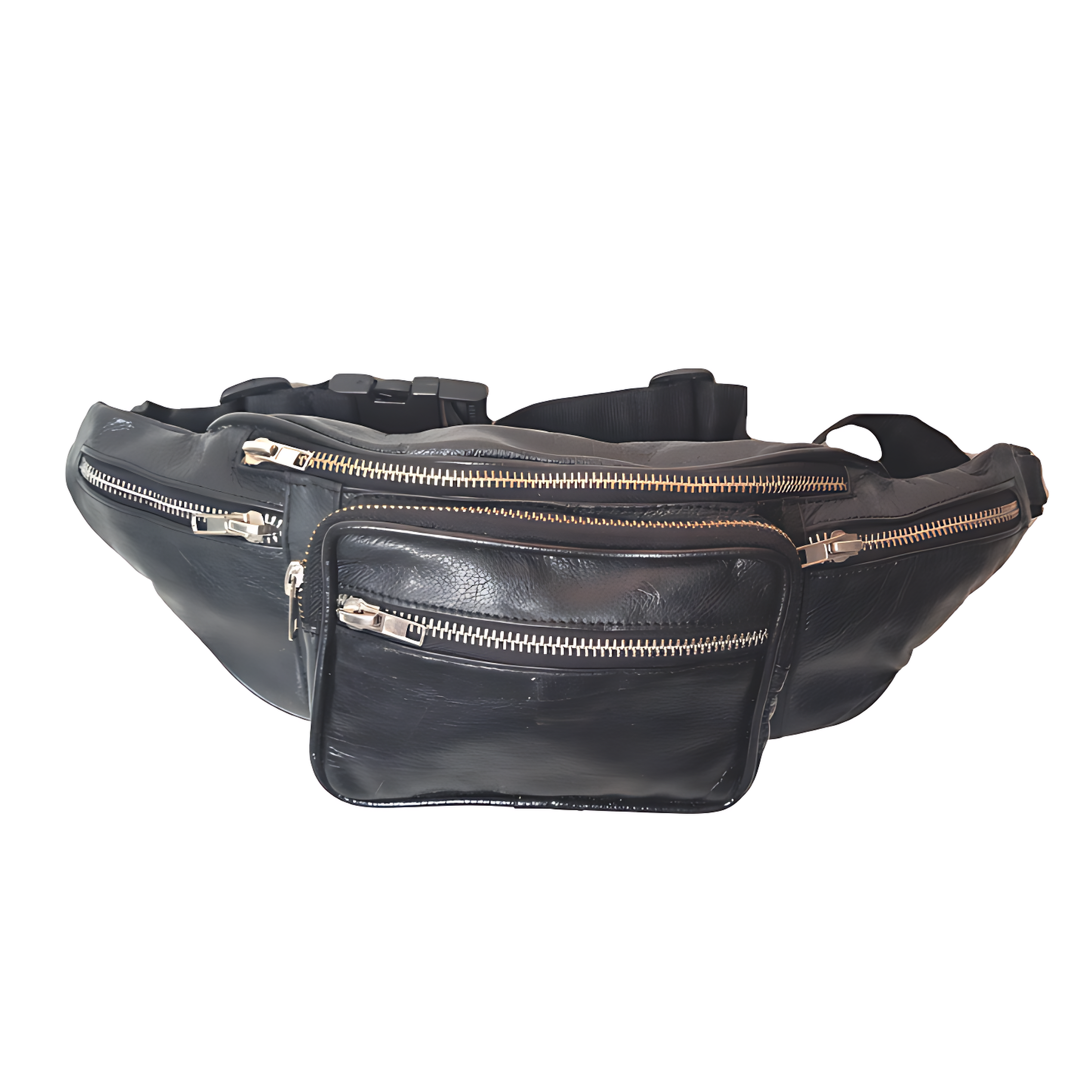 Image of Genuine Cowhide Leather Rider Waist Pack
