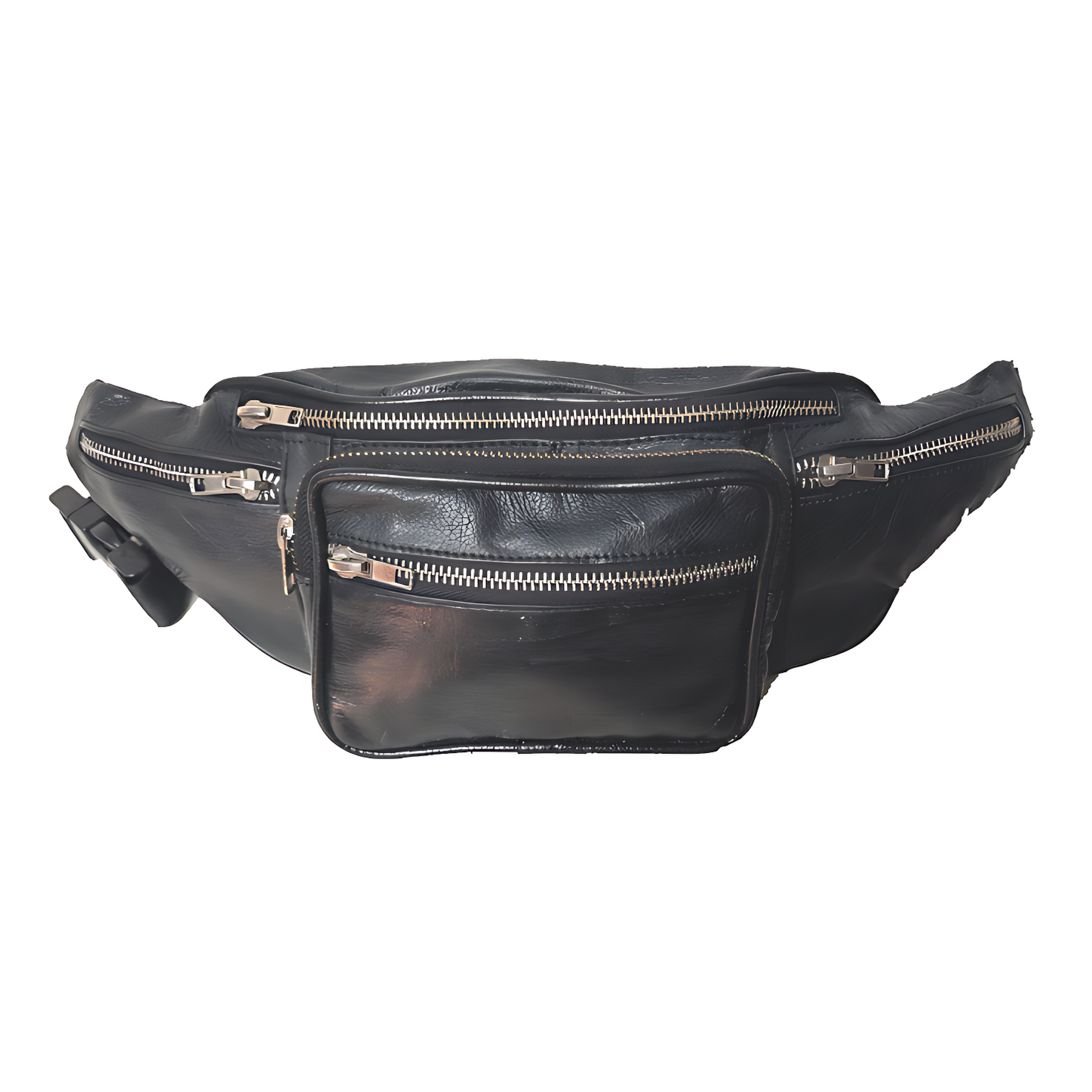 Image of Genuine Cowhide Leather Rider Waist Pack