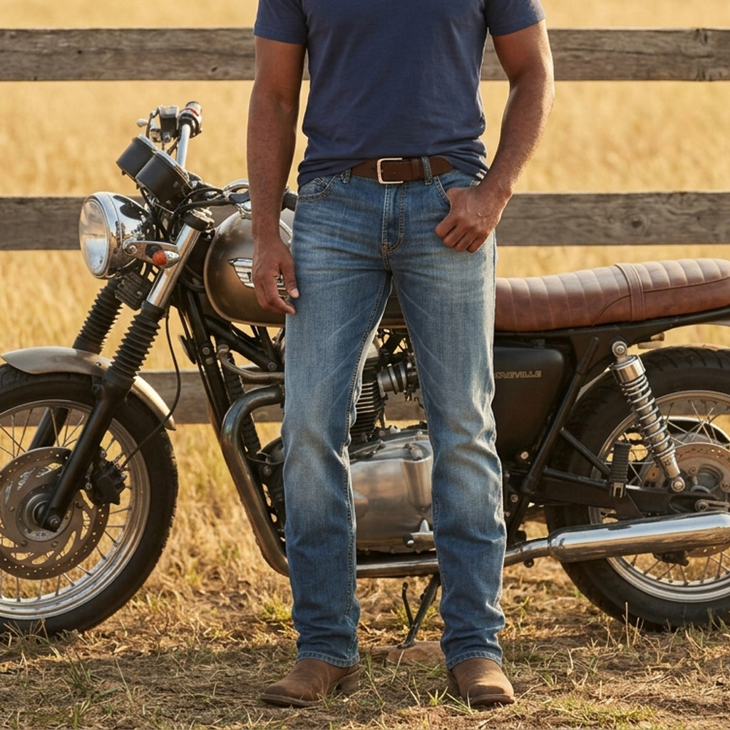 Image of Wrangler Retro® Limited Edition Slim Straight Jean – Cottonwood Men’s | WLT88BZ