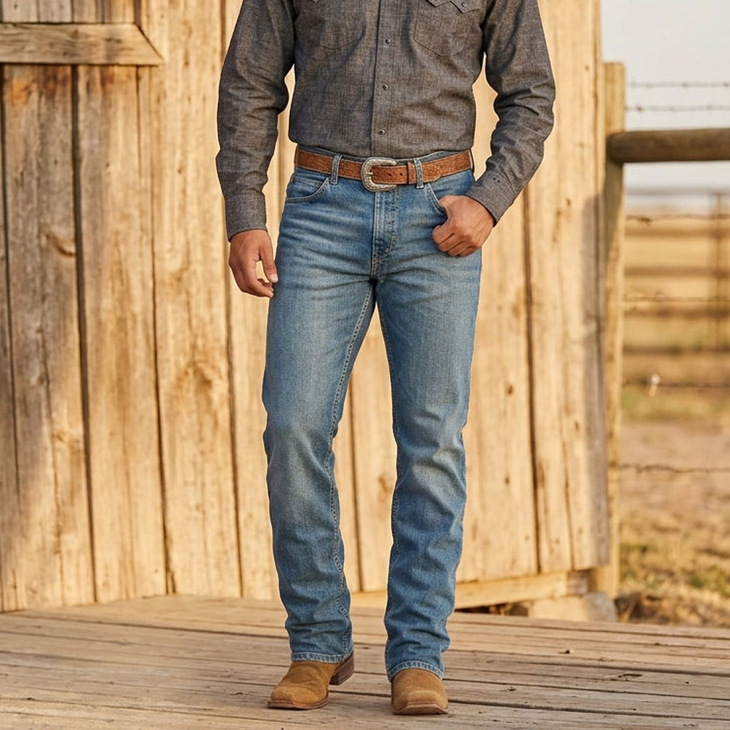 Image of X Cody Johnson coupe relaxed Blue Stone Hommes